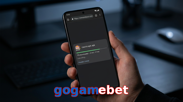 Main screen of Gogamebet apk page for PK players