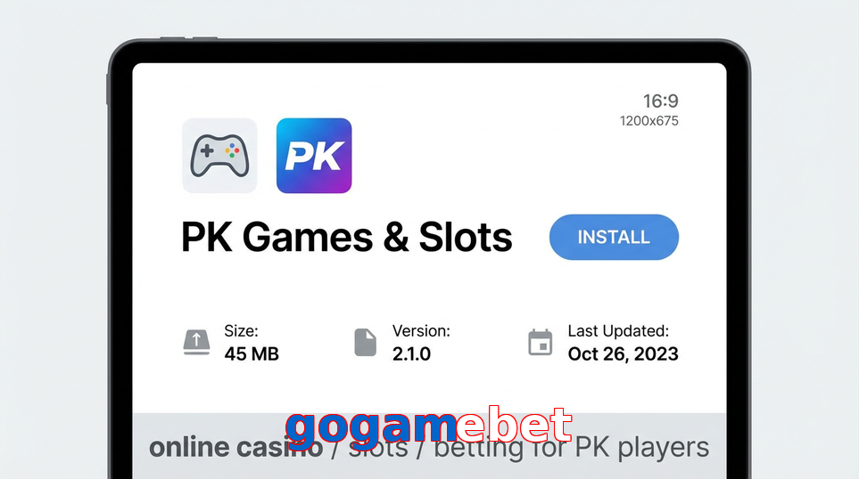 Game list for Gogamebet gameapk section